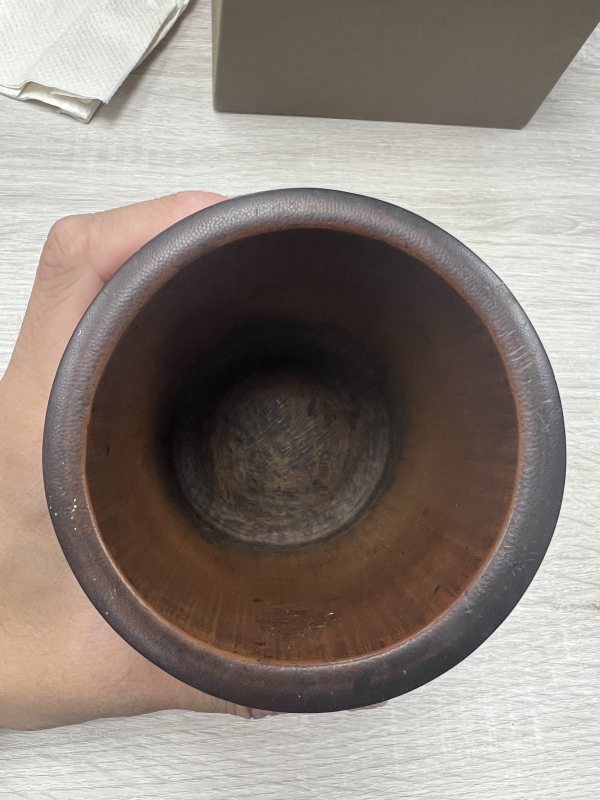 清 指日高升竹筆筒 - 图5