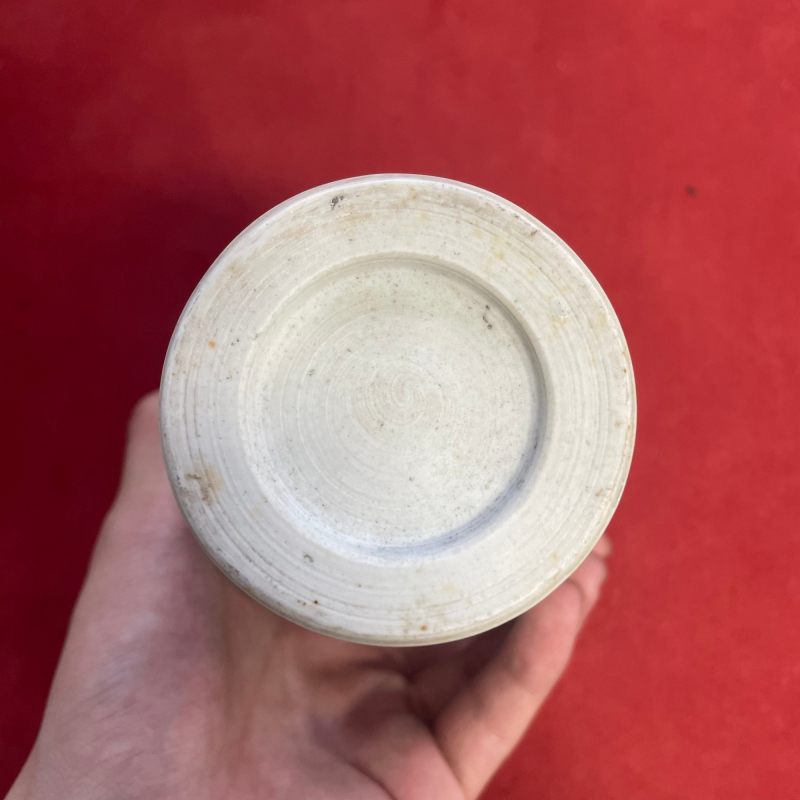 清雍正 青花釉里红三多纹梅瓶 - 图9