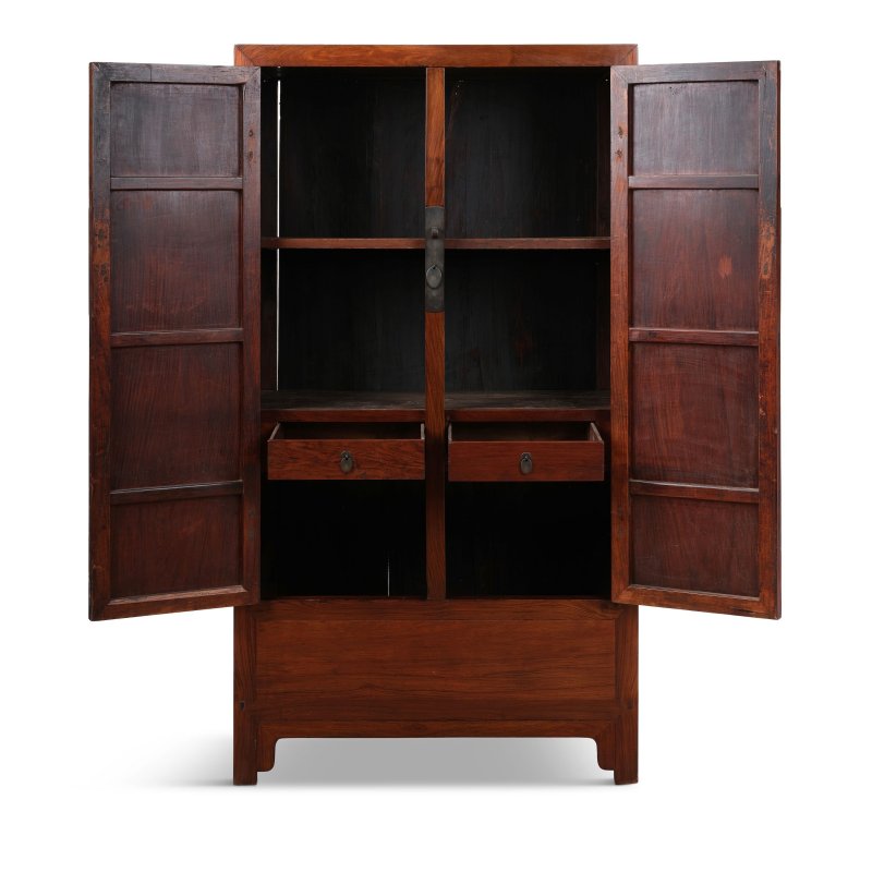 十九世紀 黃花梨方角櫃 | A HUANGHUALI SQUARE-CORNER CABINET - 图3