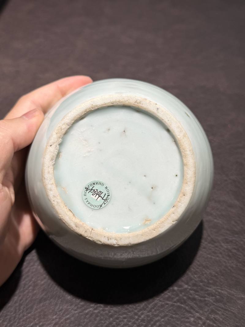 明 甜白釉嘟噜罐 - 图14