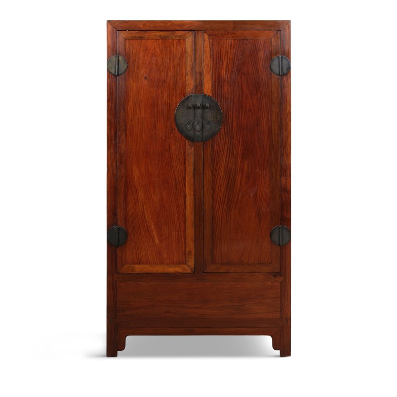 十九世紀 黃花梨方角櫃 | A HUANGHUALI SQUARE-CORNER CABINET - 图4