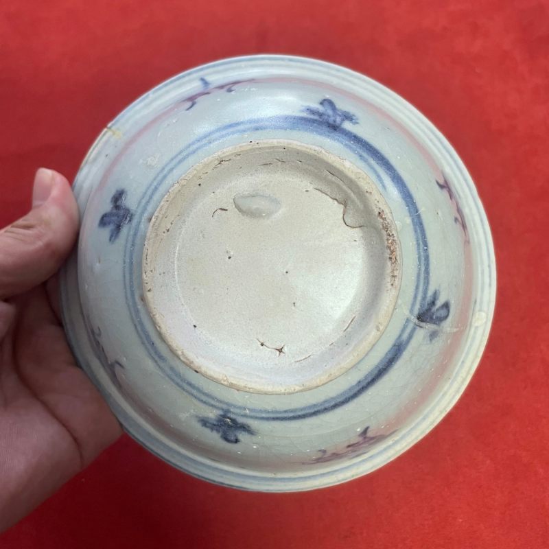 明 青花高士骑驴图小碗 - 图10