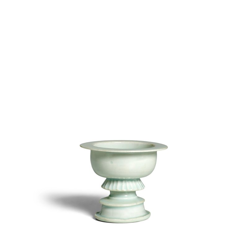 北宋 青白釉高足香爐 | A QINGBAI-GLAZED FOOTED CENSER