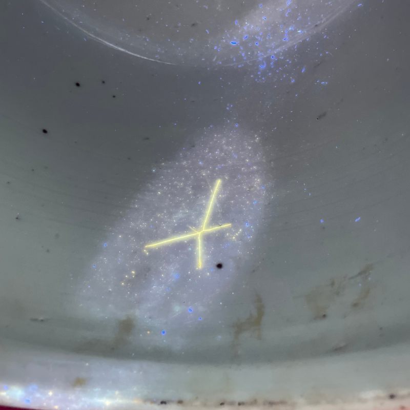 清嘉庆 青花寿字纹筒式炉 - 图15