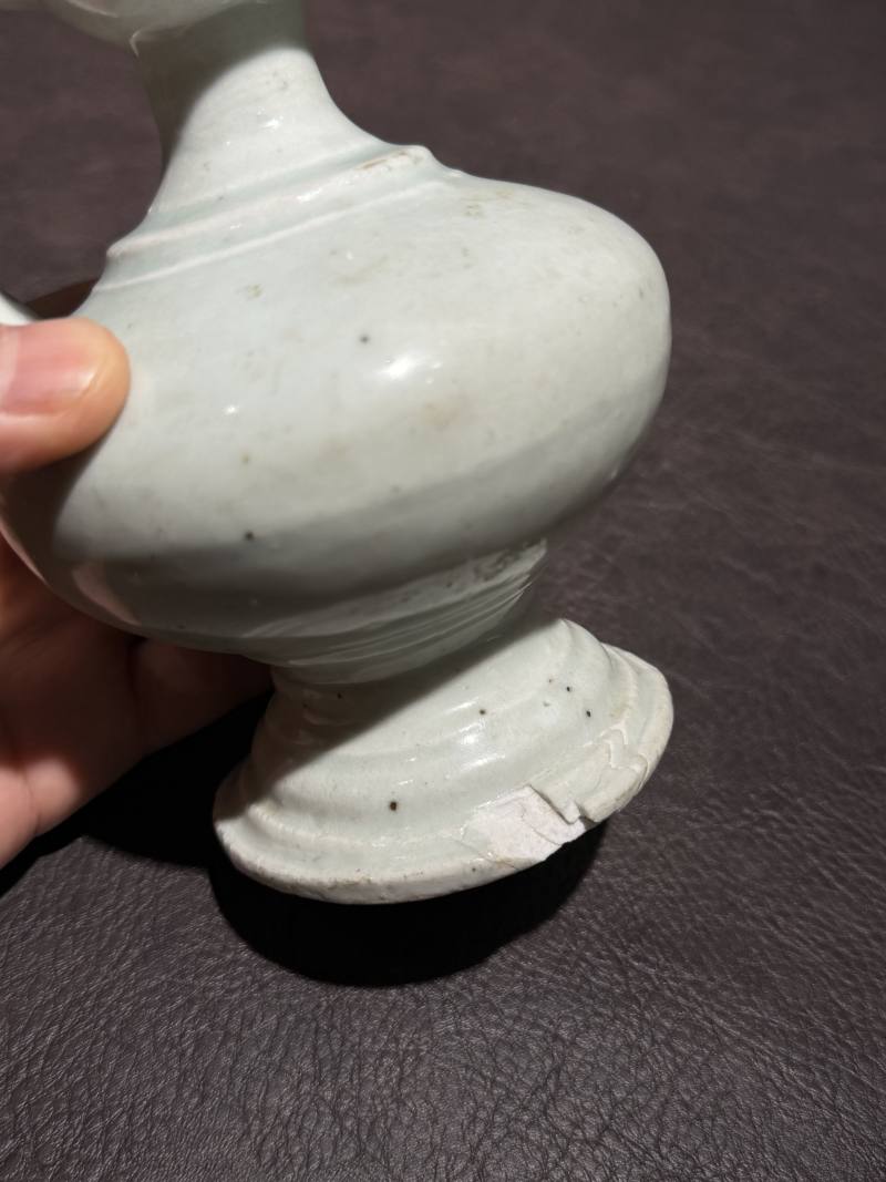 清 粉青釉净瓶 - 图12