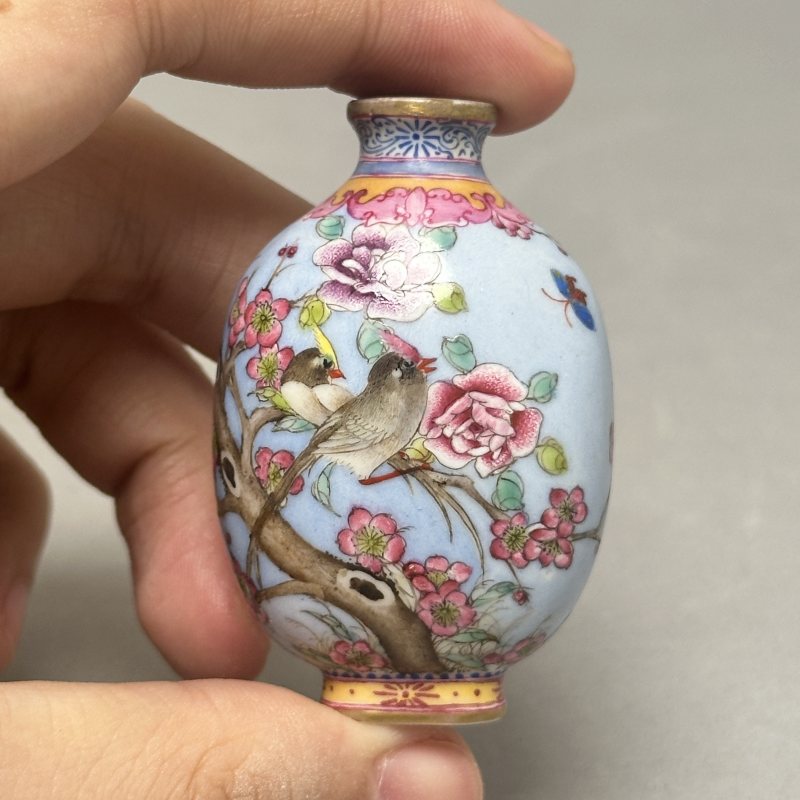二十世纪 珐琅彩鼻烟壶 - 图2