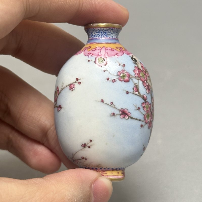 二十世纪 珐琅彩鼻烟壶 - 图3