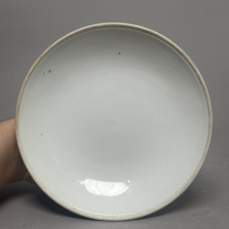清光绪 青花岁寒三友图温锅 - 图5