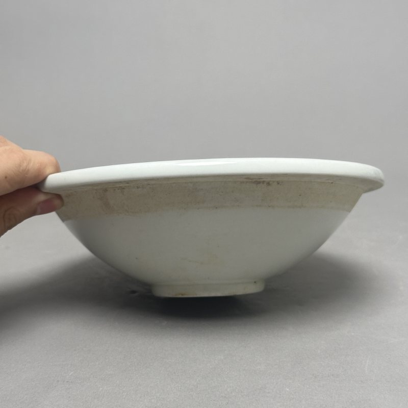 清光绪 青花岁寒三友图温锅 - 图7