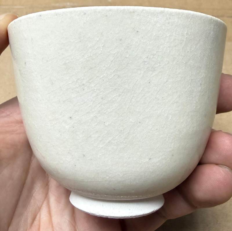 唐 白瓷深腹杯 - 图3