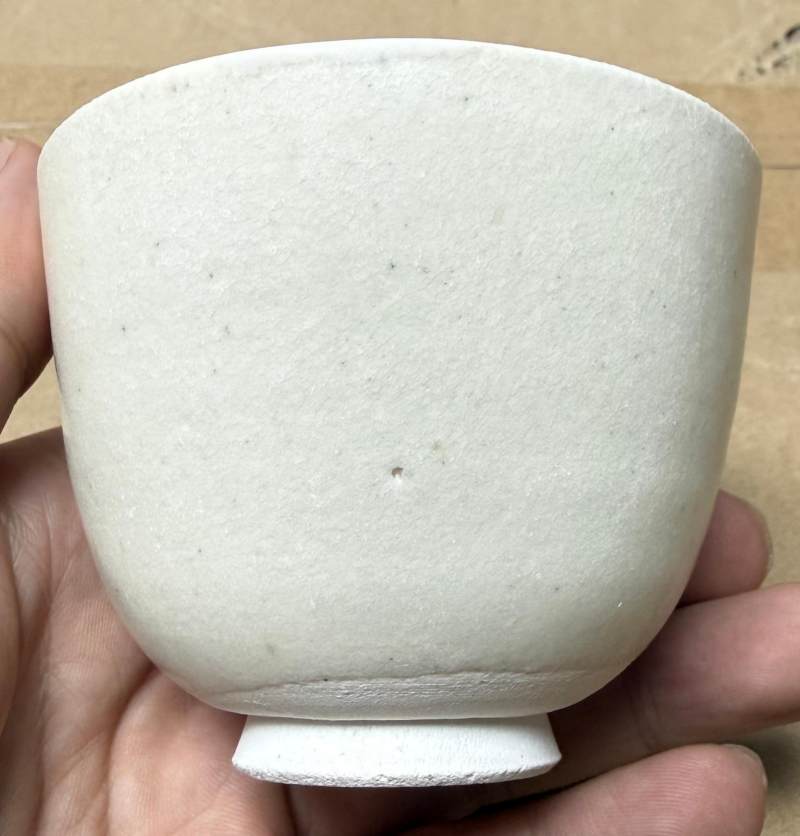 唐 白瓷深腹杯 - 图4
