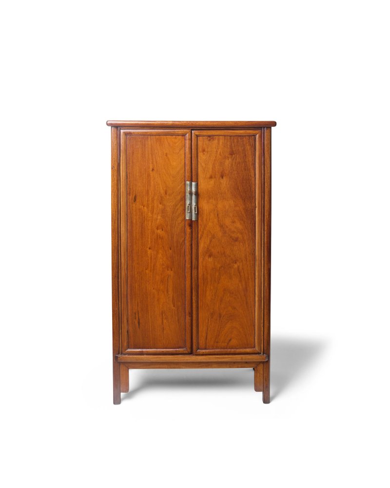 十八世紀 黃花梨圓角櫃 | A HUANGHUALI TAPERED CORNER-LEG CABINET - 图6