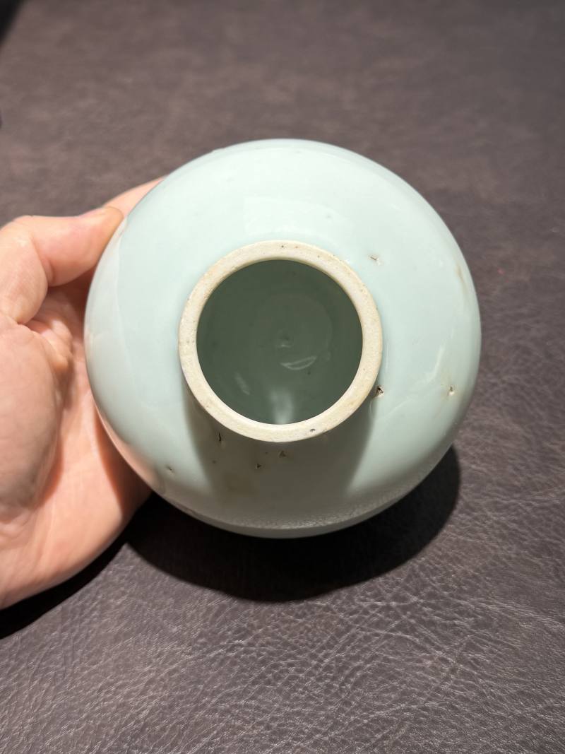 明 甜白釉嘟噜罐 - 图10