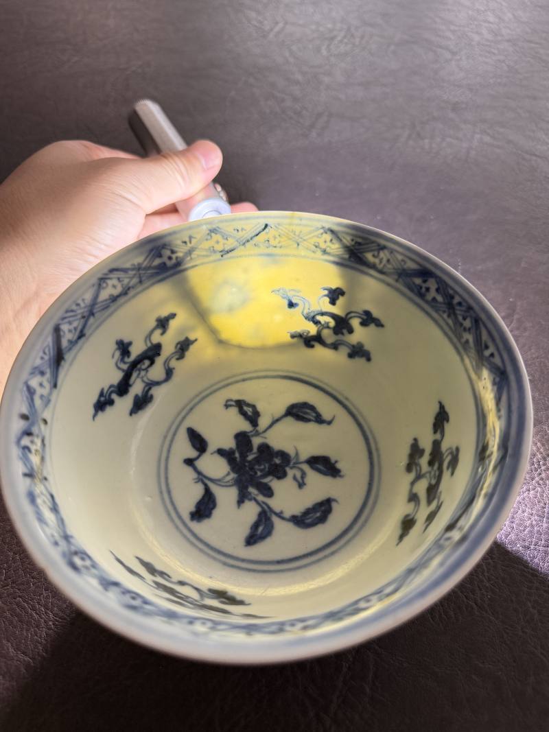 明永乐 青花缠枝莲纹宫碗 - 图14