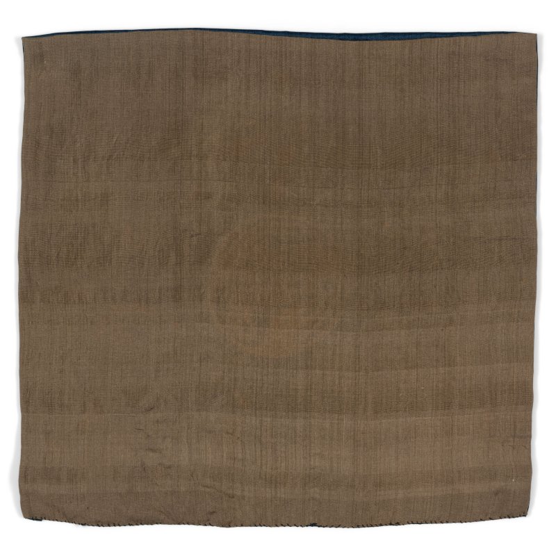 清康熙 藍地團鶴紋綉片 | A BLUE-GROUND SILK EMBROIDERED 'CRANE' SQUARE - 图4