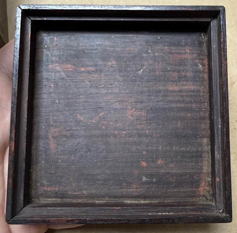 19世紀 文鼎款金石紋木印盒 - 图10