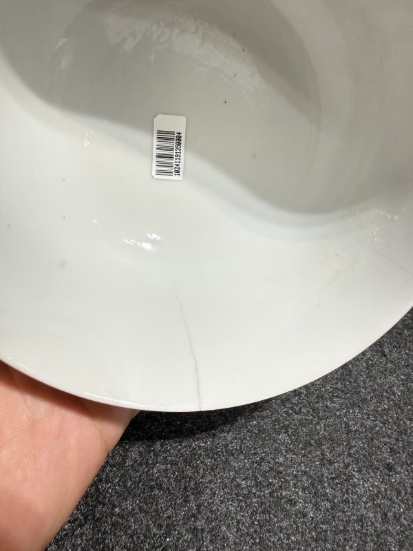 清嘉慶 礬紅留白纏枝花卉紋碗 - 图9