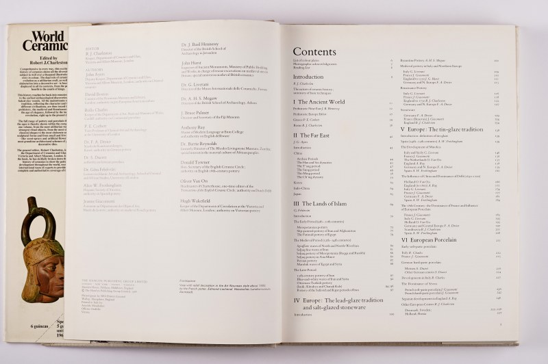 《世界陶瓷图解史》 World Ceramics An Illustrated History（1968年版） - 图3