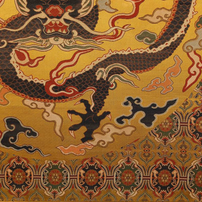 创汇 妆花正龙纹挂屏 - 图6