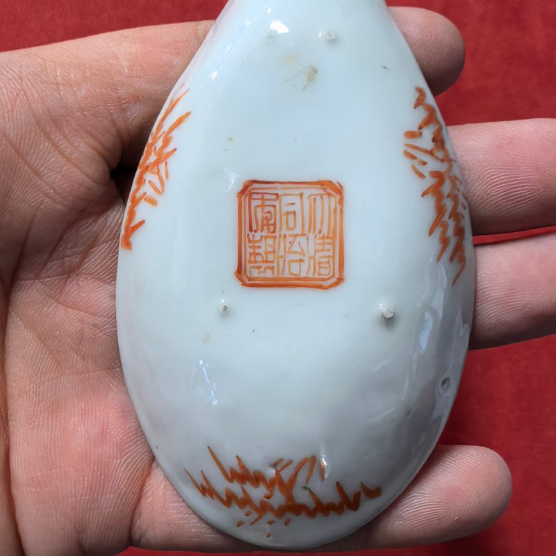 清晚期 粉彩羹匙三只 - 图15