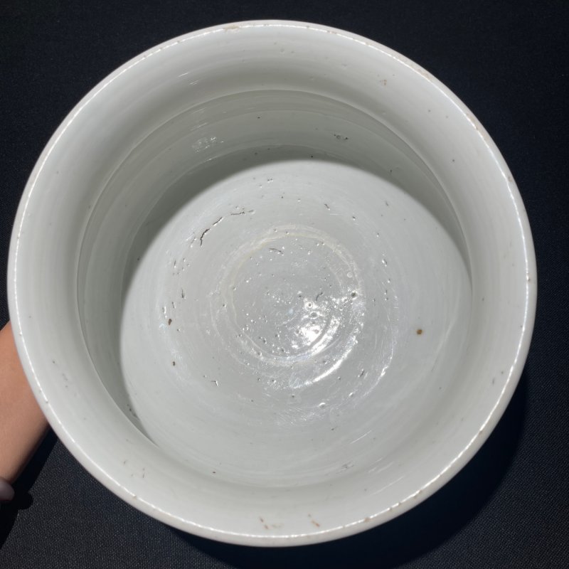 清康熙 青花山水纹香炉 - 图6