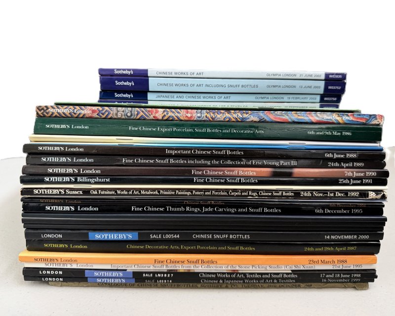 此拍品恕不設退款。 | A QUANTITY OF SOTHEBY'S CATALOGUES OF CHINESE AND ASIAN ART - 图6