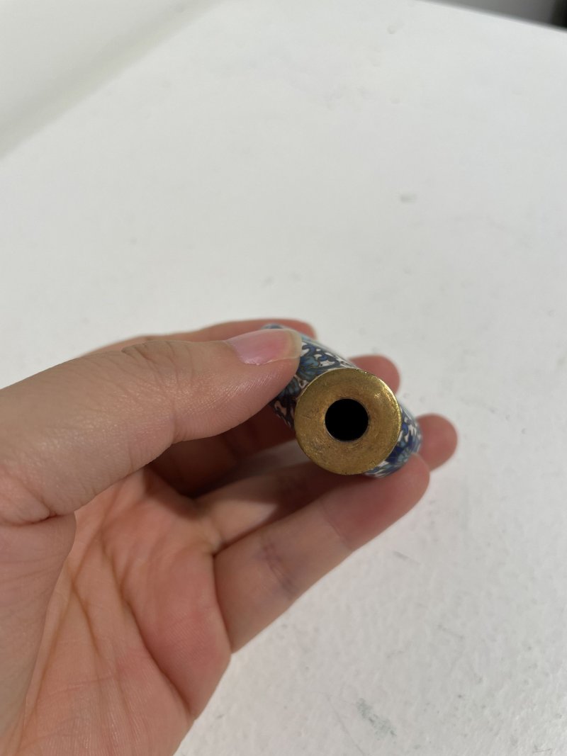 二十世紀 銅胎琺琅花卉紋鼻煙壺 ⌈景泰藍⌋款 | A CLOISONNÉ 'PLUM BLOSSOM' SNUFF BOTTLE - 图14