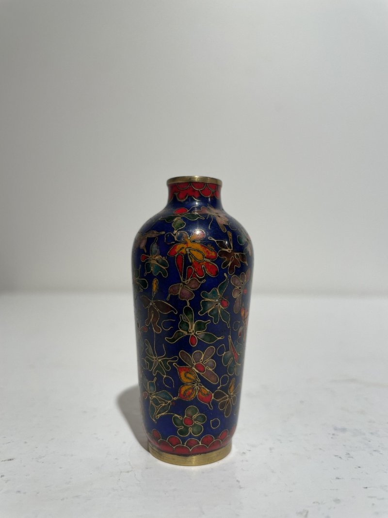 傳承： | TWO PAINTED ENAMEL, TWO CLOISONNÉ, AND A FAMILLE ROSE SNUFF BOTTLE - 图15