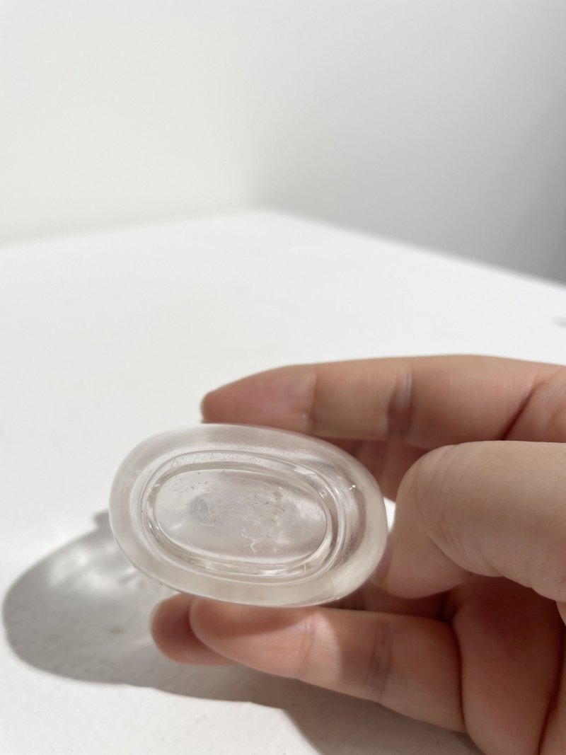 1800-1880 水晶詩文鼻煙壺 | A ROCK CRYSTAL SNUFF BOTTLE - 图8