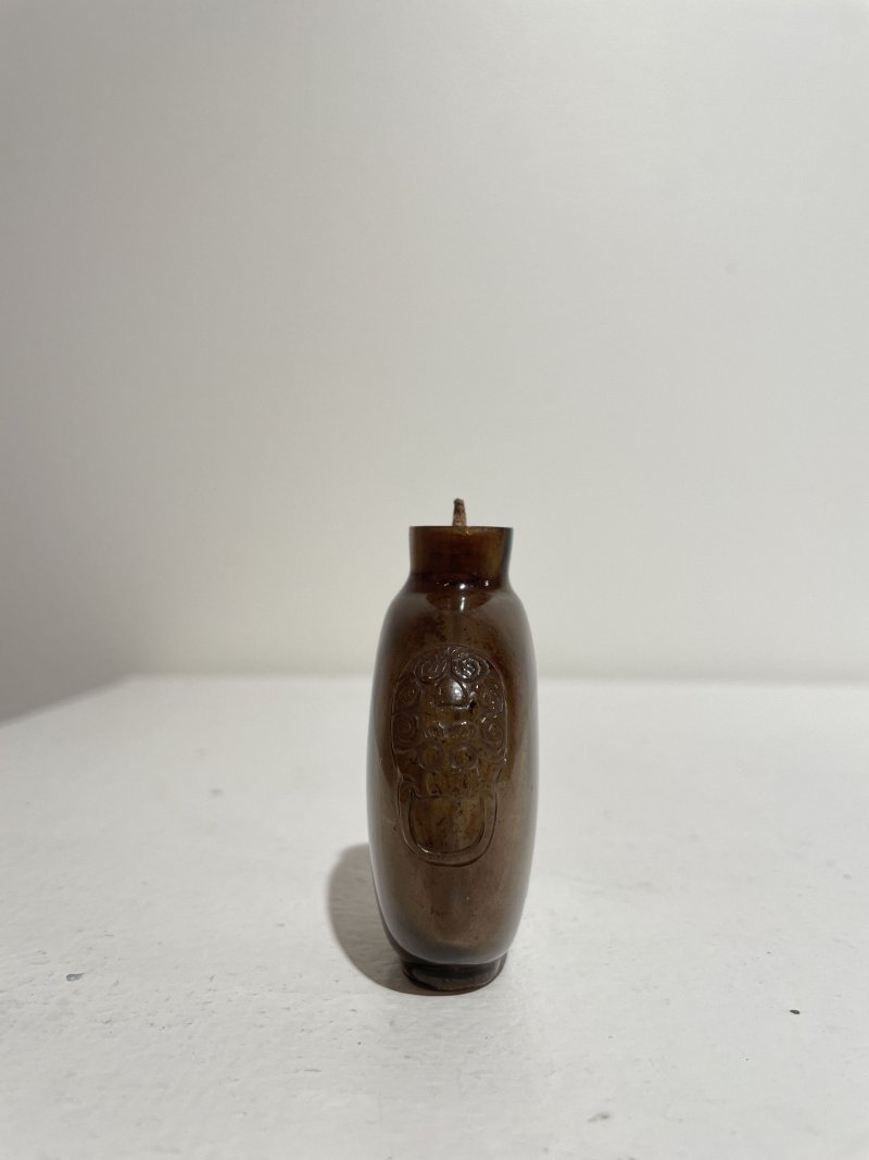 十九世紀 煙晶鼻煙壺 | A SMOKY CRYSTAL SNUFF BOTTLE - 图15