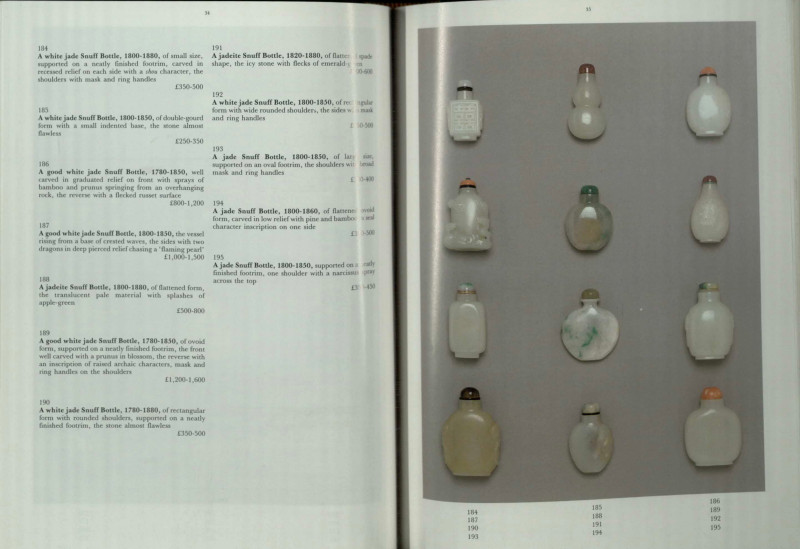 十八/十九世紀 白玉雙喜紋鼻煙壺、翡翠蓋 | A WHITE JADE 'DOUBLE HAPPINESS' SNUFF BOTTLE - 图16