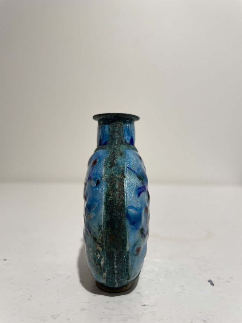 傳承： | TWO PAINTED ENAMEL, TWO CLOISONNÉ, AND A FAMILLE ROSE SNUFF BOTTLE - 图47