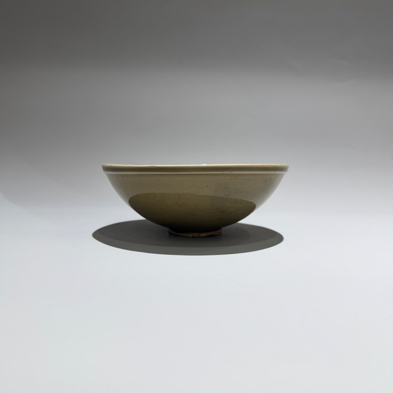明代 青釉犀牛望月碗 - 图4