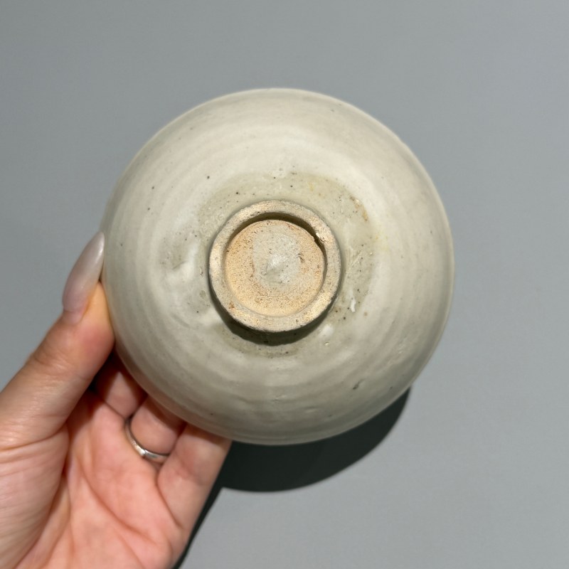 明代 白釉刻花小盏一对 - 图14