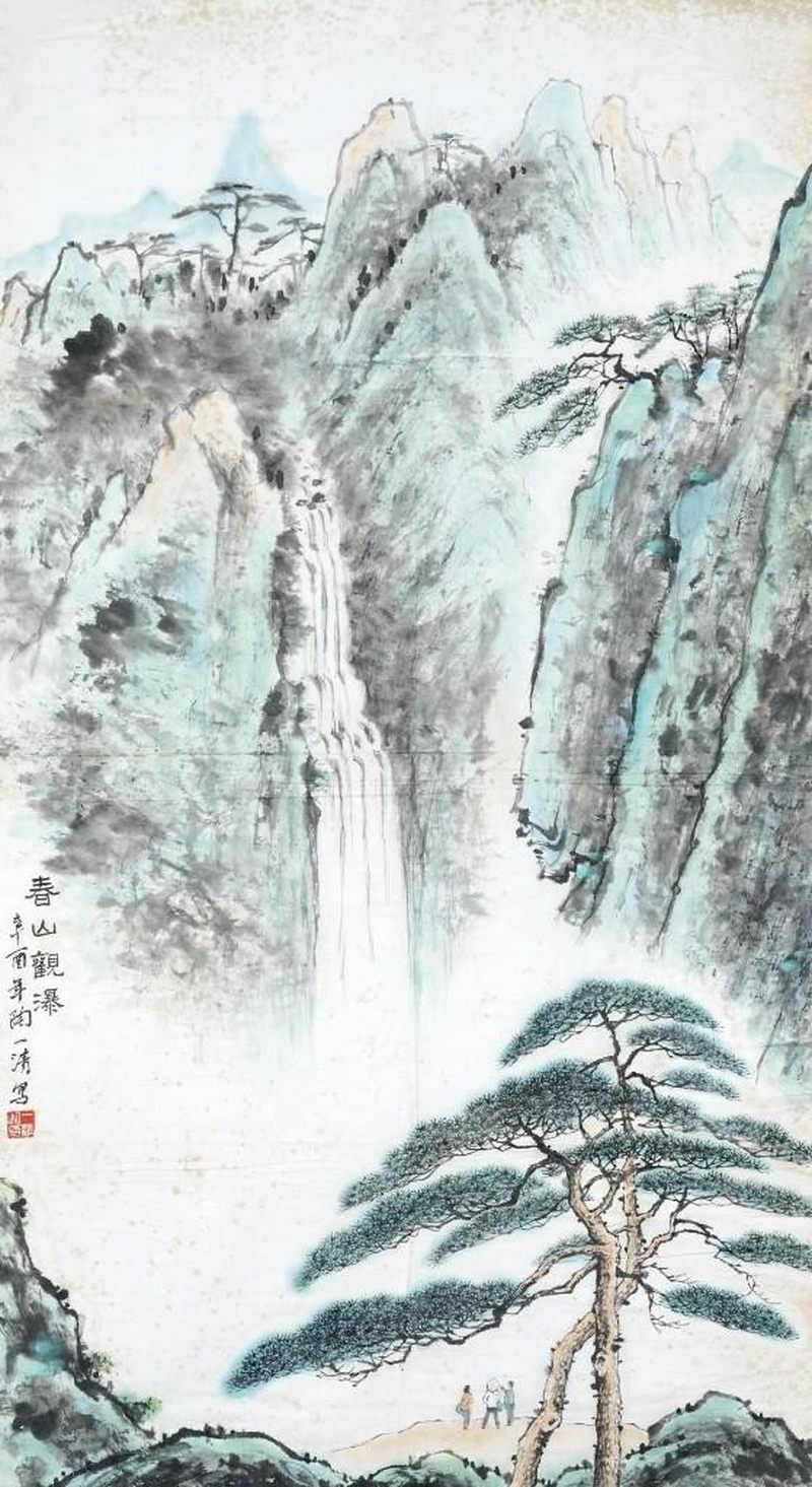    陶一清 山水