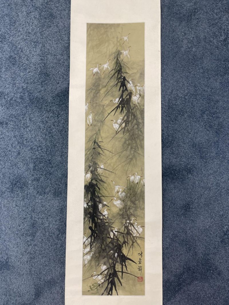    張書旗 群鶴圖 - 图5