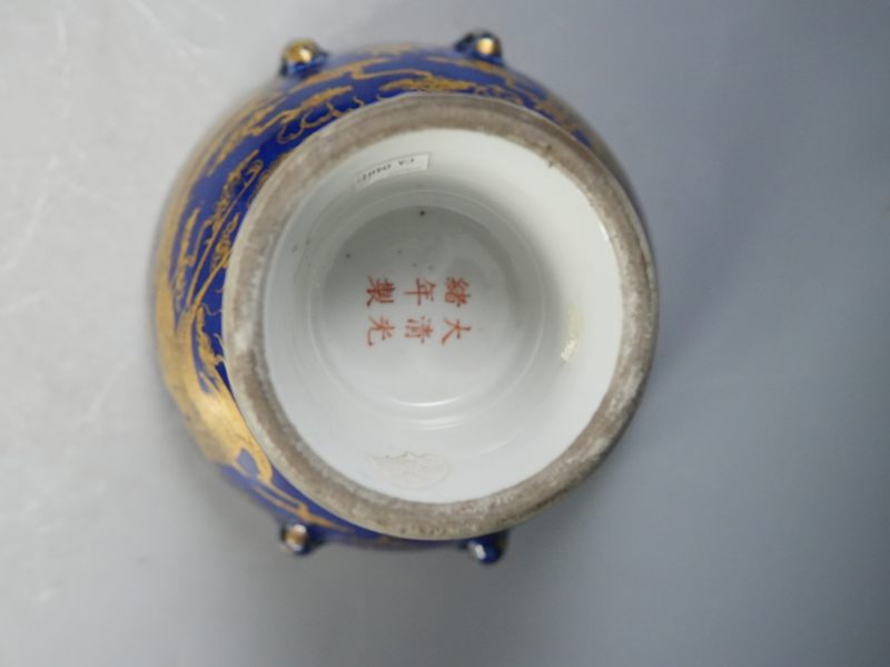 清霁蓝釉温锅 - 图6