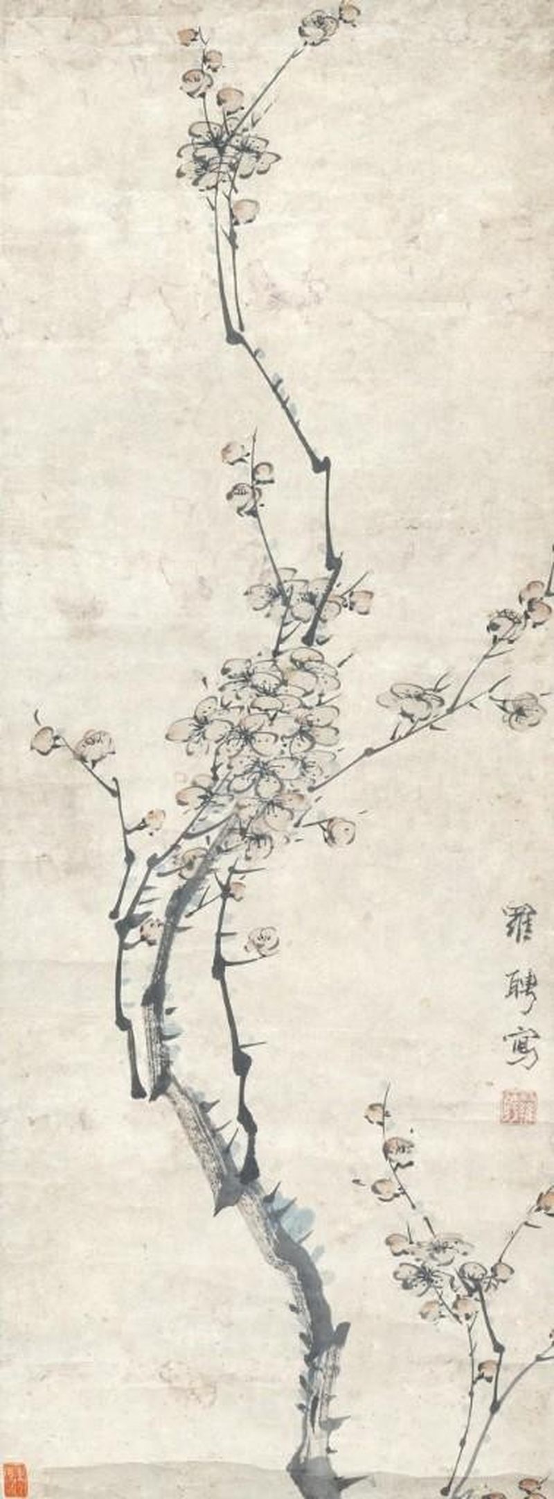    羅聘  花鳥