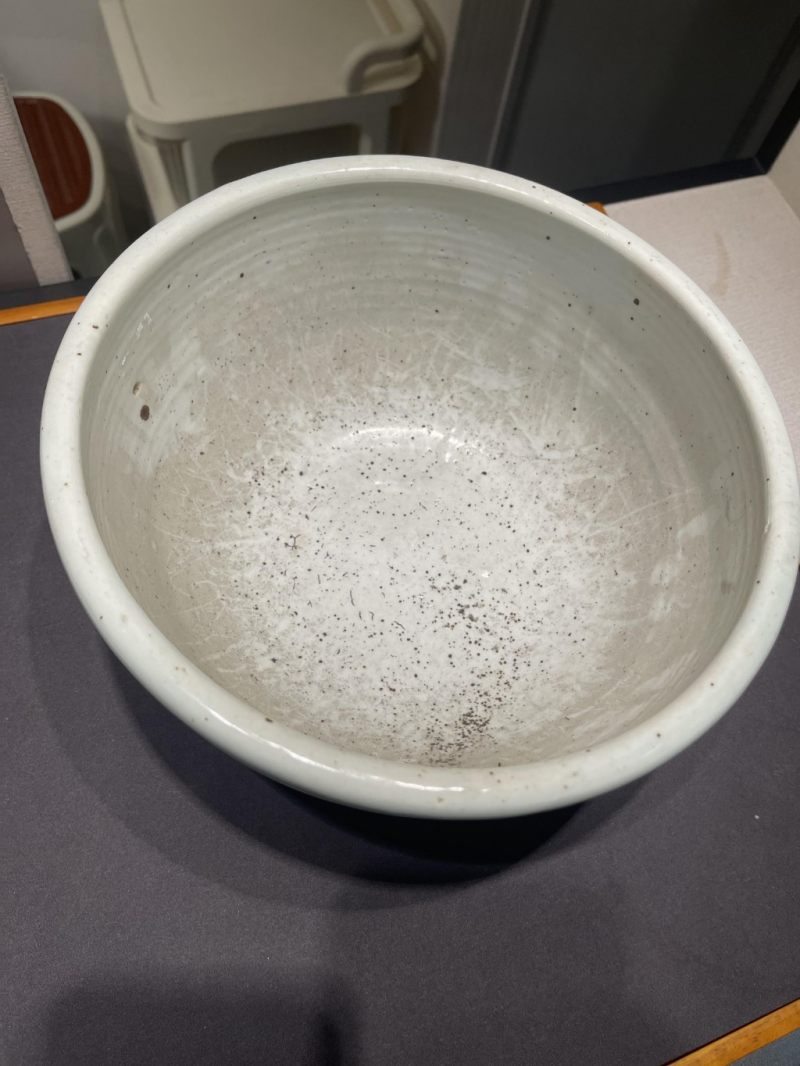    清 青花纏枝花卉紋花盆 - 图4