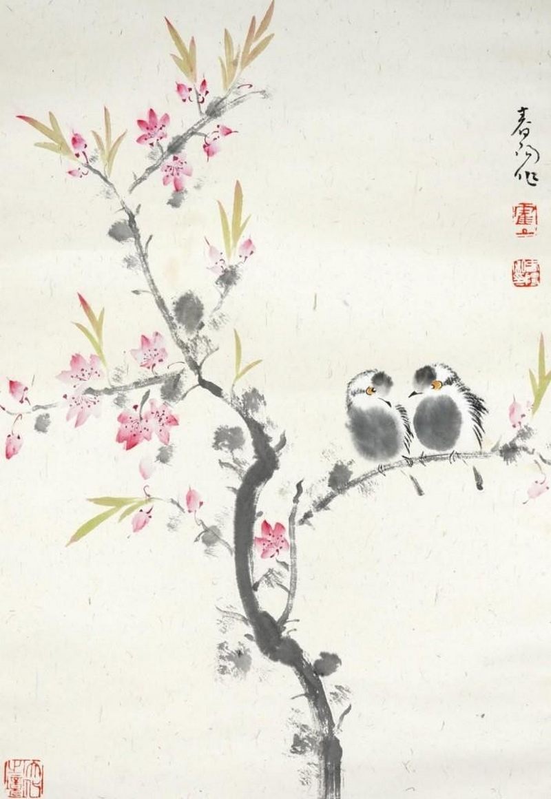    霍春陽 花鳥
