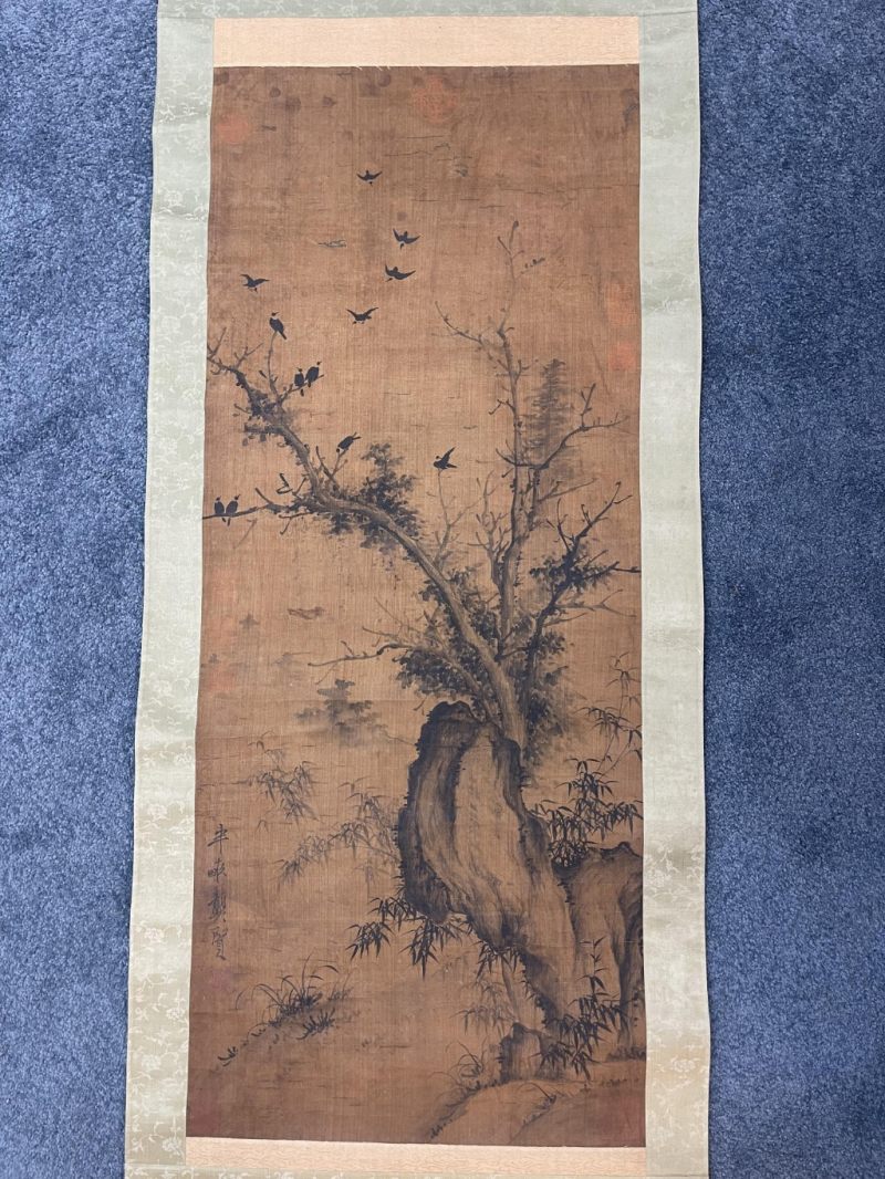    龔賢 山水鳥 - 图5