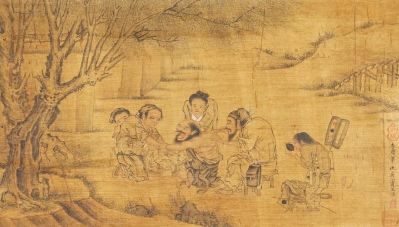    仇英 仿李唐人物