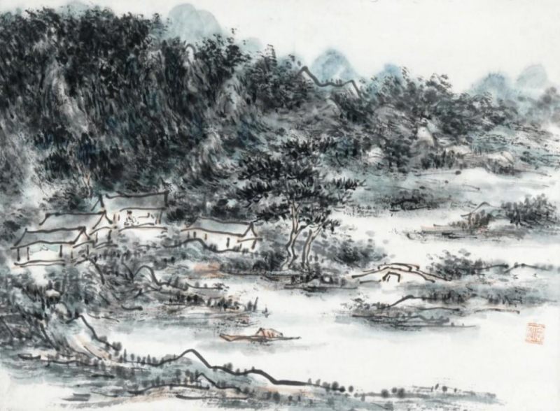    黃賓虹 山水