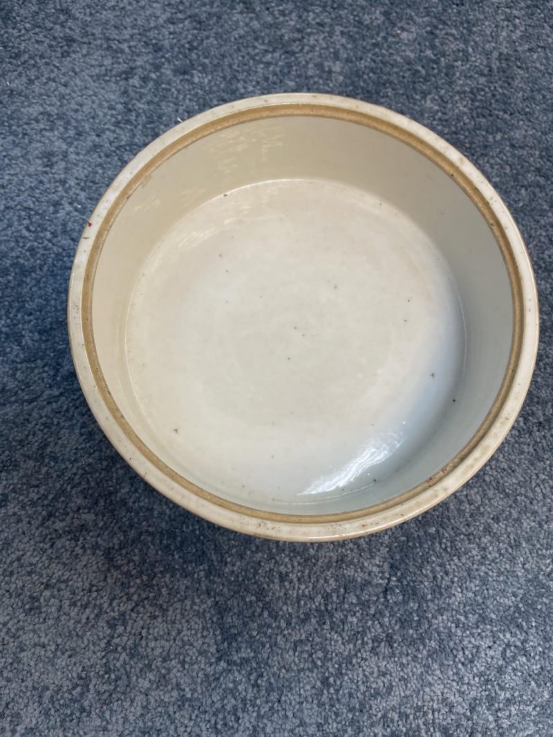    民國 粉彩人物花鳥蓋鍋（有損） - 图2