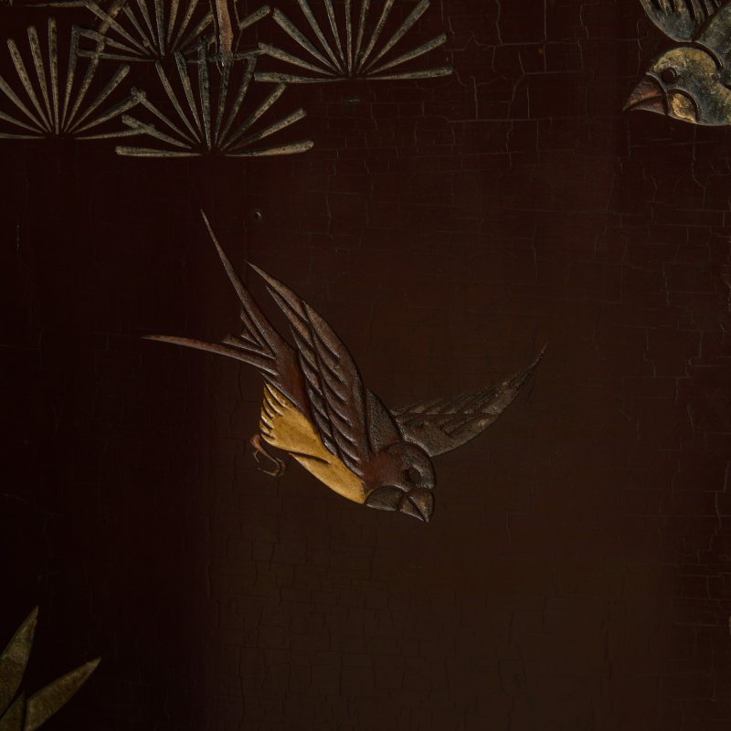 An Unusual Chinese Four-Panel Coromandel Screen - 图6