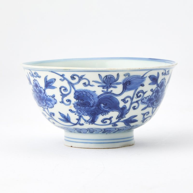 A Chinese Blue and White Porcelain Bowl