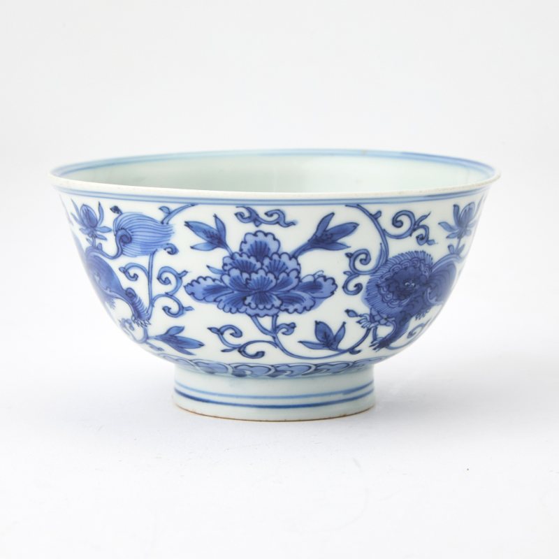 A Chinese Blue and White Porcelain Bowl - 图2
