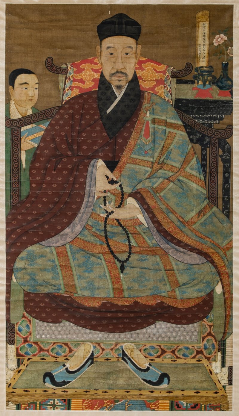 A Chinese School Portrait of a Daoist Priest - 图2