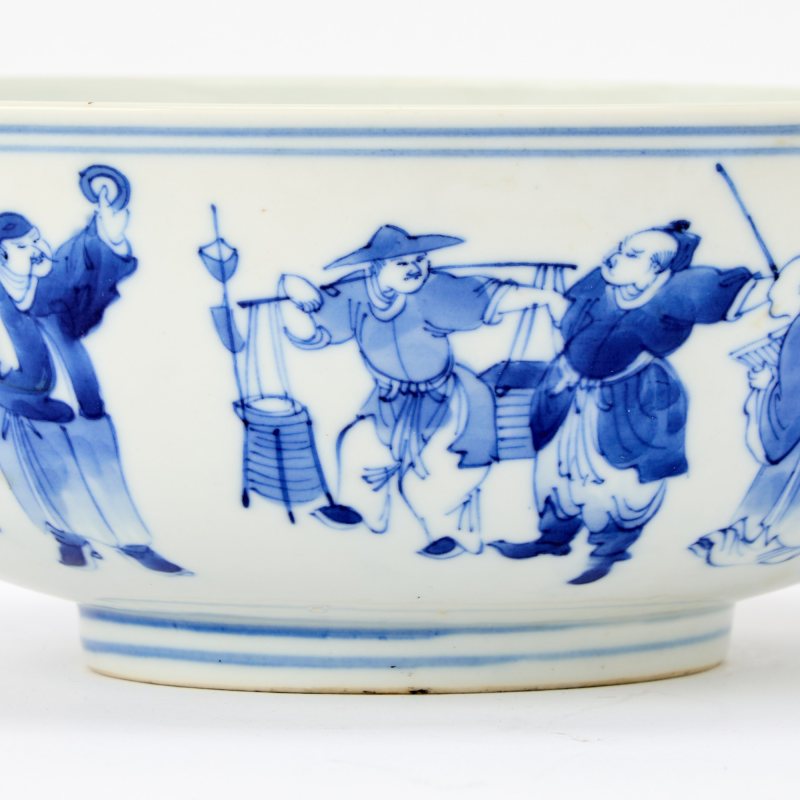 A Chinese Blue and White Porcelain Bowl - 图3