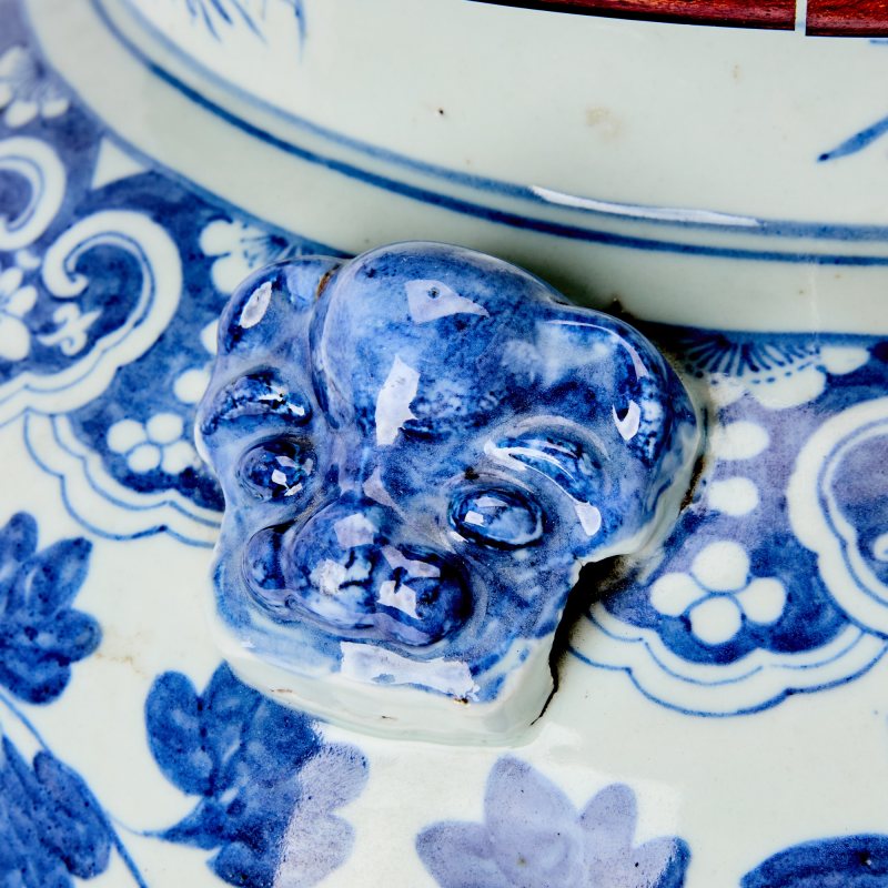 A Chinese Blue and White Porcelain Bowl - 图4